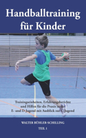 Handballtraining für Kinder