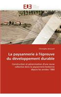 La Paysannerie ? l'?preuve Du D?veloppement Durable
