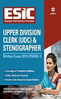 Esic Upper Division Clerk and Stenographer Written Exam 2019 Phase-1