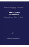 To Work at the Foundations