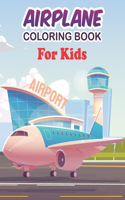 Airplane Coloring Book For Kids