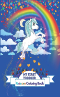 My First Toddler Unicorn Coloring Book