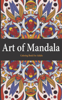 Art of Mandala Coloring Book For Adult