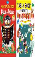 Table Book Fun With Mulitiplication | Multiplication Book Of Tables | Pack Of 2 Books