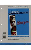 Thinking Mathematically, Books a la Carte Edition