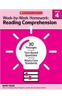 Week-By-Week Homework: Reading Comprehension Grade 4