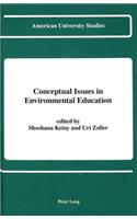 Conceptual Issues in Environmental Education