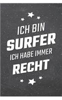Ich bin Surfer Ich habe immer Recht