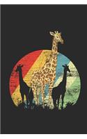 Giraffe: Blank Lined Notebook / Journal (6 X 9 -120 Pages) - Gift Idea for Animal Lover And Giraffe Fans