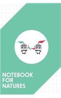 Notebook for Natures