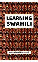 Learning Swahili Journal and Notebook
