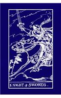 Knight of Swords: Tarot Journal Diary Log Book, Record and Interpret Readings, 3 Tarot Card Spread Journal