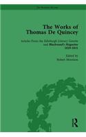Works of Thomas de Quincey, Part I Vol 7
