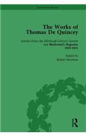 The Works of Thomas De Quincey, Part I Vol 7