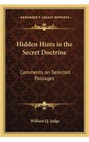 Hidden Hints in the Secret Doctrine
