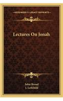 Lectures on Jonah
