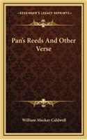 Pan's Reeds and Other Verse