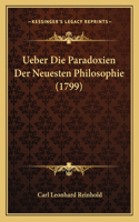 Ueber Die Paradoxien Der Neuesten Philosophie (1799)