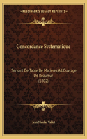 Concordance Systematique