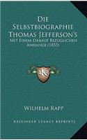 Selbstbiographie Thomas Jefferson's