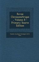 Revue Chronometrique, Volume 8