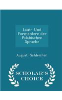 Laut- Und Formenlere Der Polabischen Sprache - Scholar's Choice Edition