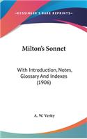 Milton's Sonnet