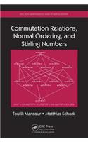 Commutation Relations, Normal Ordering, and Stirling Numbers