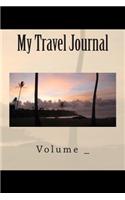 My Travel Journal: Sunset Cover