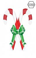 Notebook Kingdom: Candy Cane Journal/Diary, Blank Paper, 100 Pages, 5x8, Composition Book, Cartoon Candy Cane