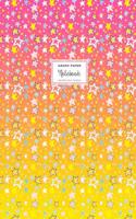 Graph Paper Notebook - Square Grid Journal - Pink Star Shower: Extra Large 8.5 X 11, 110 Pages, Soft Cover
