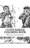 I Love Hawaii Coloring Book