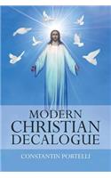 Modern Christian Decalogue