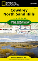 Cowdrey, North Sand Hills Map