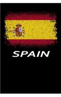 Spain Flag Notebook