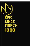 Epic Since March 1998