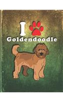 Goldendoodle: Dog Journal Notebook for Puppy Owner Undated Planner Daily Weekly Monthly Calendar Organizer Journal
