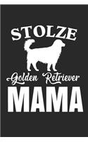 Stolze Golden Retriever Mama