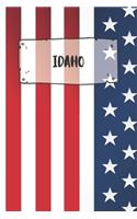 Idaho: Ruled Travel Diary Notebook or Journey Journal - Lined Trip Pocketbook for Men and Women with Lines