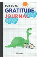 Dinosaur Gratitude Journal for Boys