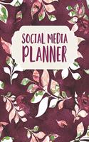 Social Media Planner: 288 Pages, Soft Matte Cover, 8.5 x 11