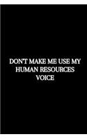 Don't Make