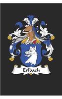 Erlbach: Erlbach Coat of Arms and Family Crest Notebook Journal (6 x 9 - 100 pages)