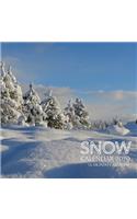 Snow Calendar 2020: 16 Month Calendar