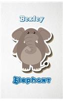Bexley Elephant A5 Lined Notebook 110 Pages