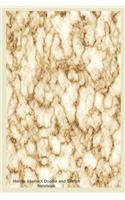 Marble Abstract Doodle and Sketch Notebook