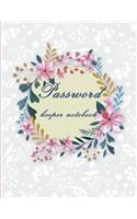 Password keeper notebook