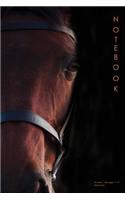 Note Book: Horse Lovers - Wide Ruled, 100 pages (50 sheets), 6" x 9"