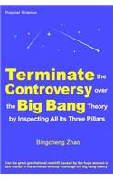 Terminate the Controversy Over the Big Bang Theory by Inspecting All Its Three Pillars