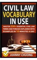 Civil Law Vocabulary in Use